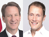 Ned Sharpless and Iain Foulkes